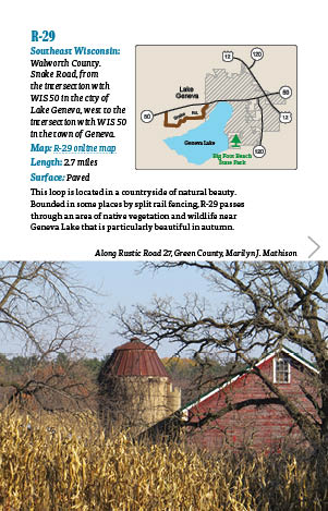 Wisconsin Rustic Roads Guide