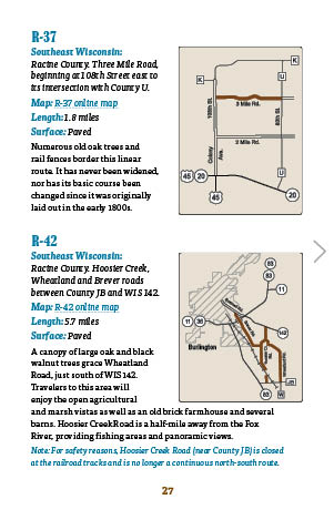 Wisconsin Rustic Roads Guide
